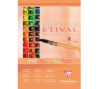 CLAIREFONTAINE Bloc de Dibujo Etival Acuarela A3 300g Grano Fino (Set de 5)