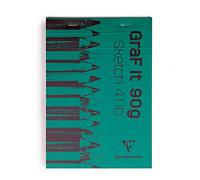 CLAIREFONTAINE Bloc de dibujo Graf It Croquis encolado A3 90g (Set de 5)