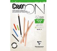 Clairefontaine 975028 C bloque cray' on calco A3 30 hojas 160 g