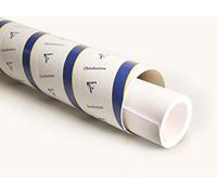 Clairefontaine 975166C - Rollo de pintura multitécnica de grano muy ligero, 1,3 x 10 m, 250 g