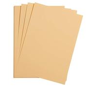 Clairefontaine 975564C Paquete Papel Maya - 25 Hojas Papel de Dibujo Liso Albaricoque - A2 42x59,4 cm 185g - Ideal para el Dibujo y las Actividades Creativas