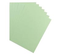Clairefontaine 975568C Paquete Papel Maya - 25 Hojas Papel de Dibujo Liso Verde Menta - A2 42x59,4 cm 185g - Ideal para el Dibujo y las Actividades Creativas