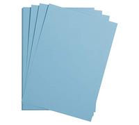 Clairefontaine 975571C Paquete Papel Maya - 25 Hojas Papel de Dibujo Liso Azul Cielo - A2 42x59,4 cm 185g - Ideal para el Dibujo y las Actividades Creativas