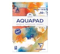 Clairefontaine Bloc de papel para dibujo Goldline Aqua 975721C medio-fino 300g 50 hojas 21x29,7 cm