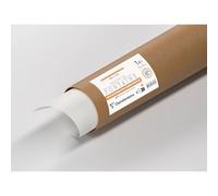 Clairefontaine 976036C Rollo Fontaine Extra Blanco - Papel Acuarela Extra Blanco 100% Algodón Grano Satinado - Calidad Profesional 1,4x5m 300g