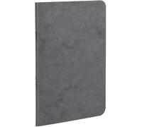 Clairefontaine 'Age Bag' - Cuaderno (A5, con líneas, 96 páginas), color gris