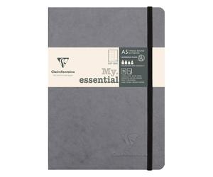 Clairefontaine Age Bag Set de 5 Cuadernos A5 de 96 hojas Gris Essentiels