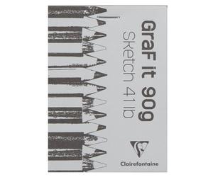 CLAIREFONTAINE Bloc de dibujo Graf It Croquis encolado A3 90g (Set de 5)