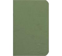 Clairefontaine - Cuaderno, gebund Age Bag, 48 hojas, color Musgo Verde 14 x 9 x 0.70