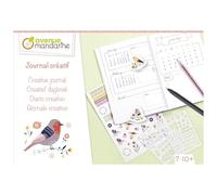 Clairefontaine ES Avenue Mandarine- Diario creativo, KC108C