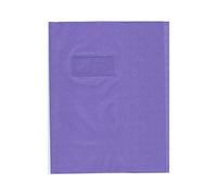 Clairefontaine - Juego de 3 fundas para libros grano rombo 18/34 17 x 22, color morado