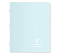 Clairefontaine Koverbook Blush - Cuaderno grapado, 17 x 22 cm, 90 g, líneas, 48 hojas, paquete de 10