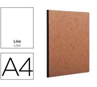 Clairefontaine Libreta age-bag tapa cartulina lomo cosido liso 96 hojas color havana 210x297 mm