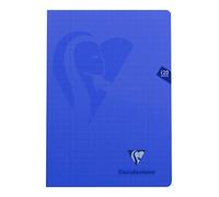 Clairefontaine Mimesys Polypro - Cuaderno (A4, 60 hojas, cuadrado, 10 unidades), varios colores