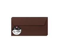 Clairefontaine pack de 20 sobres pollen, color chocolate 22 x 11 x 0.1