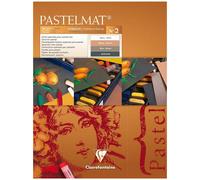 Clairefontaine Pastelmat Almohadilla No.2 18x24 CM 12 Hojas 4 Tonos Dibujo Nuevo