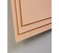 Clairefontaine - Ref 96012C - Hojas para Sobres Pastelmat (paquete de 5 hojas) - Tarjeta de 360 g/m² - 50 x 70 cm - Color Sienna - Especialmente formuladas para usar con pasteles