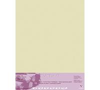 Clairefontaine - Ref 96162C - Hojas para Sobres Pastelmat (paquete de 5 hojas) - Tarjeta de 360 g/m² - 70 x 100 cm - Color arena - Especialmente formuladas para usar con pasteles