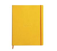 Clairefontaine Rhodiarama - Cuaderno flexible 160 páginas rayadas, marfil 22 x 29,7 cm 90 g Narciso