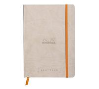 Clairefontaine Rhodiarama goalbook cuaderno 240 páginas numeradas marfil Dot de puntos A5 90 G Beige