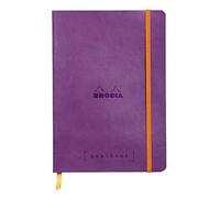 Clairefontaine Rhodiarama goalbook cuaderno 240 páginas numeradas marfil Dot de puntos A5 90 G Color Morado Oscuro
