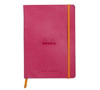 Clairefontaine Rhodiarama goalbook cuaderno 240 páginas numeradas marfil Dot de puntos A5 90 G frambuesa