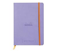 Clairefontaine Rhodiarama goalbook cuaderno 240 páginas numeradas marfil Dot de puntos A5 90 G púrpura
