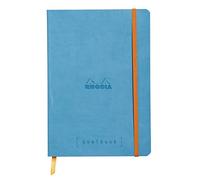 Clairefontaine Rhodiarama goalbook cuaderno 240 páginas numeradas marfil Dot de puntos A5 90 G turquesa