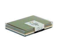 Clairefontaine Set de 20 Sobres 114x162 mm y 20 Tarjetas 110x155 mm (Pack de 5)