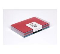 CLAIREFONTAINE Set de 5 con 20 Sobres 114x162 mm y 20 Tarjetas 110x155 mm Pollen Tradicional