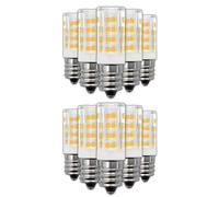 CLAR - Bombilla Campana Extractora, Bombilla Lampara de Sal, Bombilla Casquillo Fino LED E14, Bombilla Pequeña, Bombillas Campana Extractora, Bombilla Frigorifico 3W 230V 3000ºK (Pack 10)