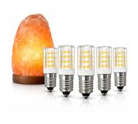 CLAR - Bombilla Campana Extractora, Bombilla Lampara de Sal, LED E14, Bombilla Pequeña, Bombillas Campana Extractora, 3W 230V 3000ºK (Pack 5)