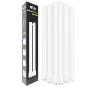 CLAR - Bombilla Fluorescente Gemini L 24W 4000K 2G11 Luz Blanca Neutra Tubo Recto Profesional Alto Flujo CFL Reemplazo Técnico Iluminación Interior Oficinas Laboratorios Cocina Industrial Precisa
