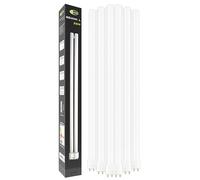 CLAR - Bombilla Fluorescente Gemini L 36W 6000K 2G11 Luz Blanca Fría Tubo Recto Profesional Alto Flujo CFL Reemplazo Técnico Iluminación Interior Oficinas Laboratorios Cocina Industrial Precisa