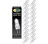 CLAR - Bombilla Halógena 2-PIN GY6.35 50W 12V oco Halógeno, Bombilla 12V (Pack 20)