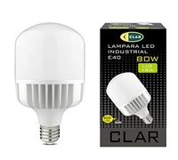 CLAR - Bombilla LED E40 (Blanco Frío (6000ºk), 80W (Pack 1))