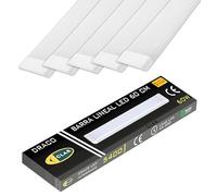 CLAR - Pantalla LED 60 cm, Regleta Cocina Techo, Barra y Luminaria 6500ºK (60W Pack 5)