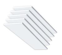 CLAR - Plafon LED Techo, Plafones Para Techo LED, Panel LED 120x30, Candeeiro Teto Cozinha, Candeeiro De Teto, (Pack 5)
