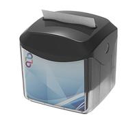 Clar Systems Lubbo Dispensador de Servilletas Interplegadas de Sobremesa, Plástico ABS, Negro, 15x14x15 cm, 10 Unidades