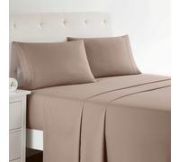 Clara Clark Premier 1800 Collection Deluxe Microfiber 3-Line Bed Sheet Set