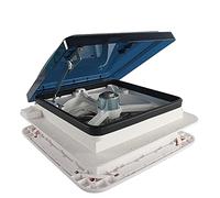 Claraboya para caravana autocaravana con ventana de techo insonorizada, ventilador silencioso con LED de 30W, ventilación de techo con ventilador de tragaluz, ventilador reversible silencioso
