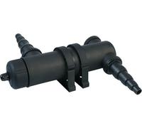 Clarificador UV para estanques, modelo AlgClear 20000 de UBBINK, 18W, para estanques de hasta 10 m³, conexiones de 11/2 pulgadas, cable de 5 metros, 3 años de garantía