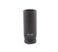 CLAS Equipements Casquillo de impacto 6 caras, largo 24 mm, 1/2 pulgadas, OS 3141