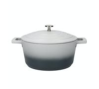 Clase magistral: Olla ligera con tapa, de aluminio, color gris, 4 litros (redonda) (MCMCRD24GRY)