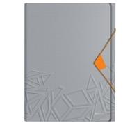 CLASIF.ACORD.LEITZ PP A4 6 SEP.GRIS - Pack de 5 unidades