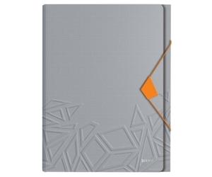 CLASIF.ACORD.LEITZ PP A4 6 SEP.GRIS - Pack de 5 unidades