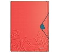 CLASIF.ACORD.LEITZ PP A4 6 SEP.ROJO - Pack de 5 unidades