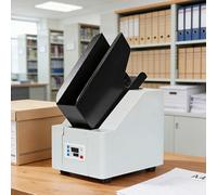 Clasificador automático de papel, capacidad extra grande de papel de 70 mm, para correr de papel de escritorio, apto para tamaño A4, A5, acabado de papel de alineación 5S