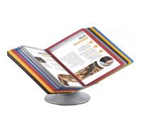 Clasificador De Mesa, 20 Paneles, Carpeta De Hojas Desplegables A4 De Escritorio, Estante De Exhibición De Archivos Multifunción, Estante De Promoción De Recetas