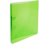 Classeur 2 anneaux 20 mm polypropylene crystal colours - a4